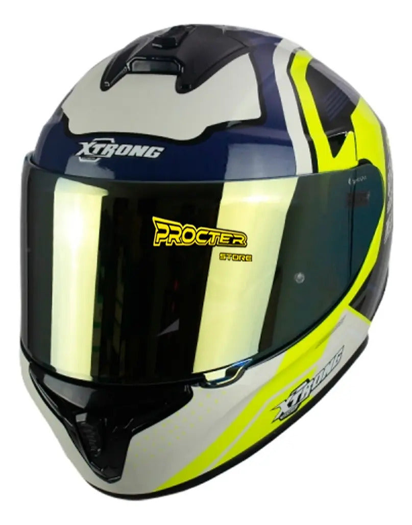 Casco Integral Para Moto Certificado Xtrong