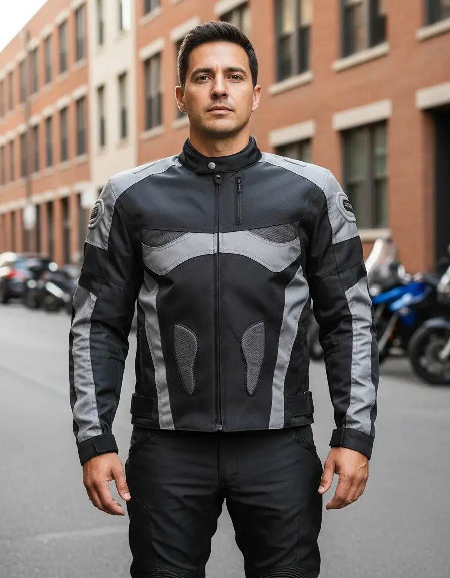 Chaqueta Con Protecciones Removibles Marca Procter