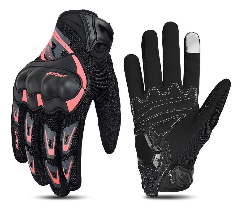 Guantes Moto Protección Palma Suomy Táctiles