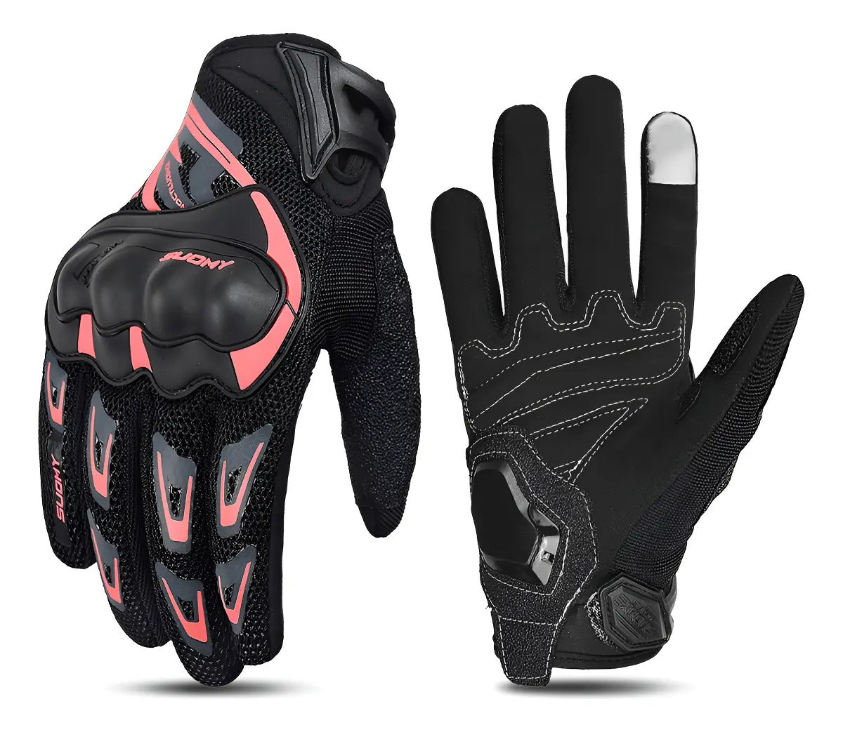 Guantes Moto Protección Palma Suomy Táctiles