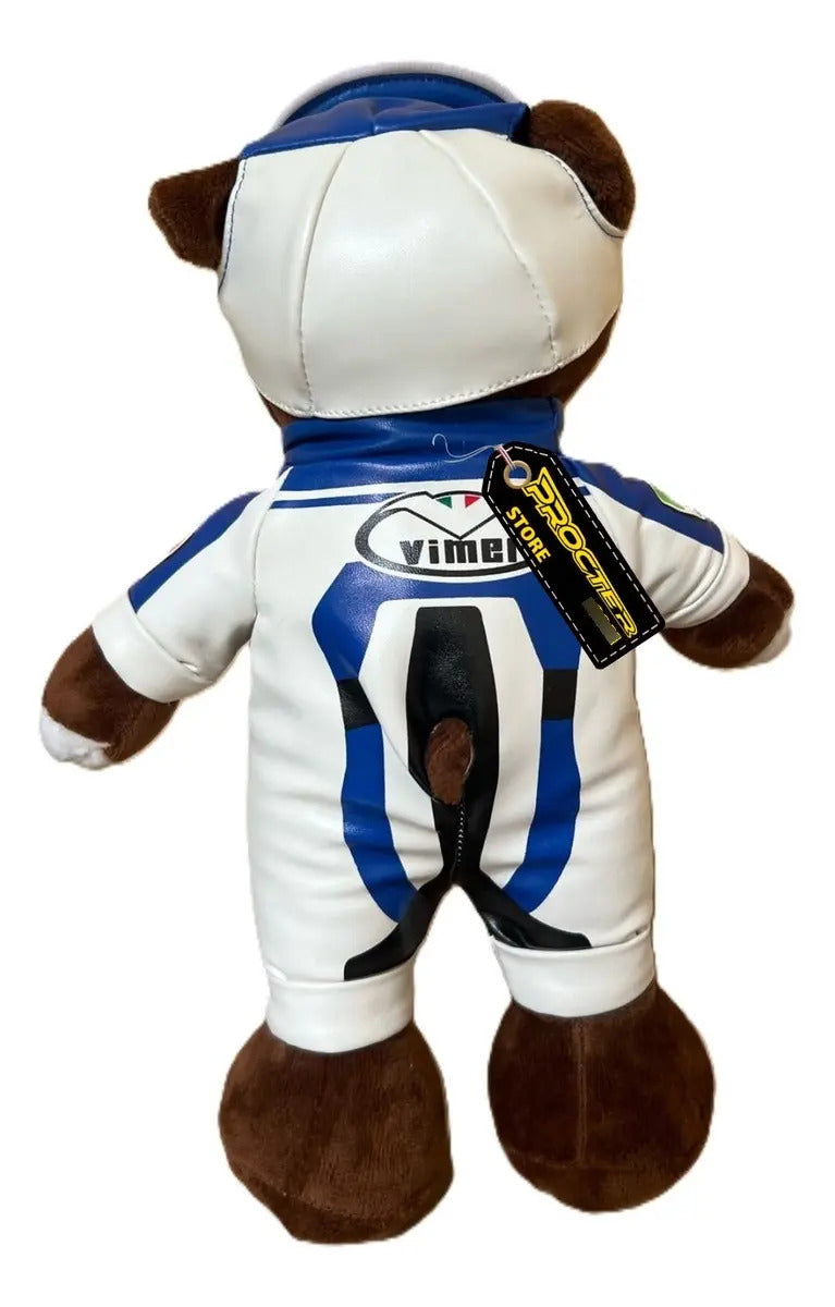Oso De Peluche Premium De Motocicleta Oso Motero