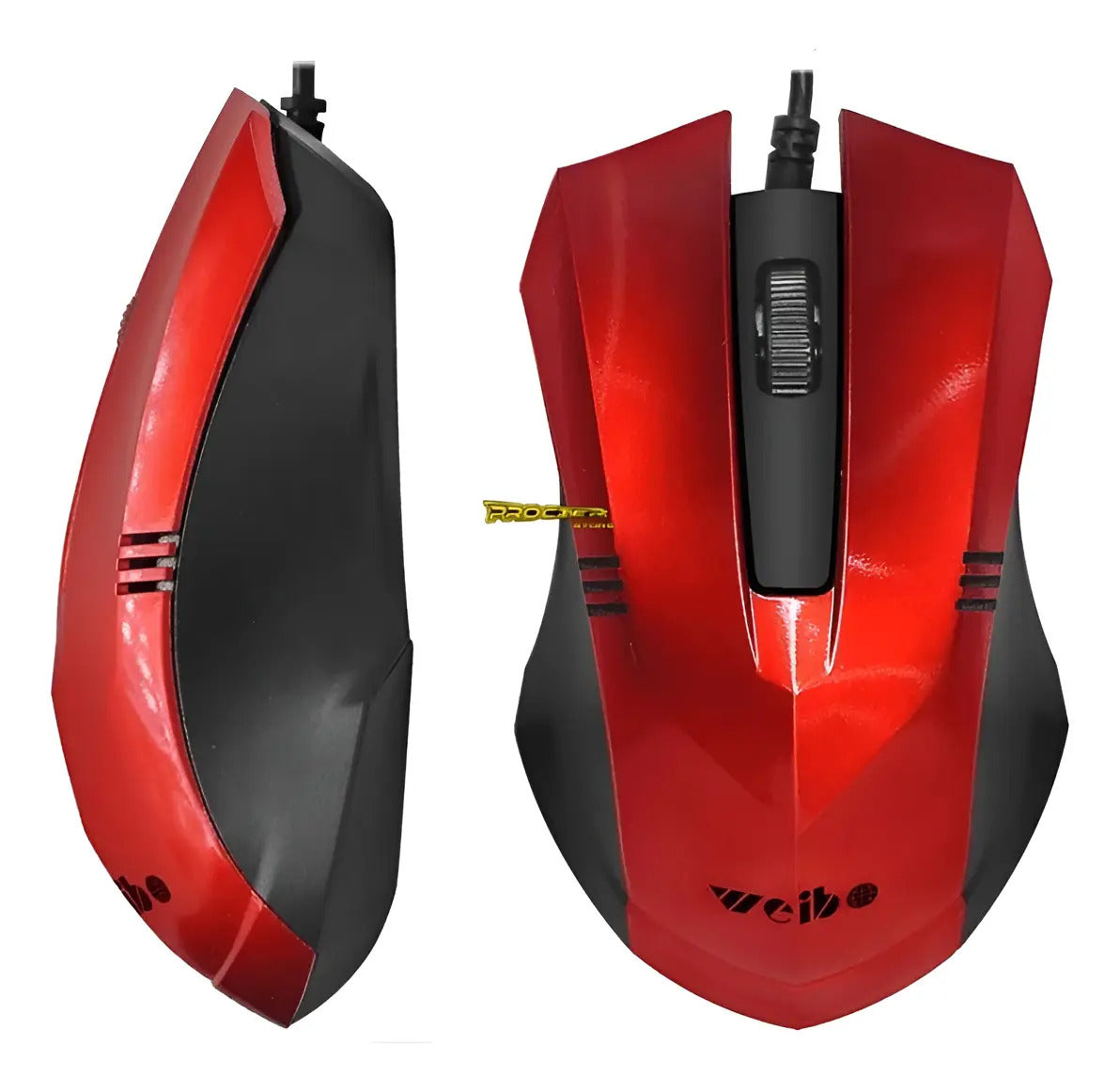 Mouse Weibo Fc 201 Optico Usb 3.0 Alambrico