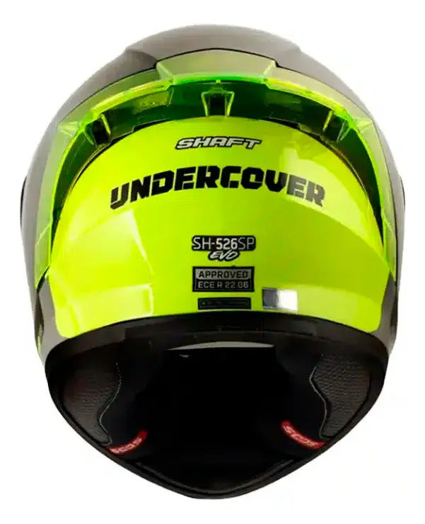 Casco Moto Shaft 526 Sp Certificado