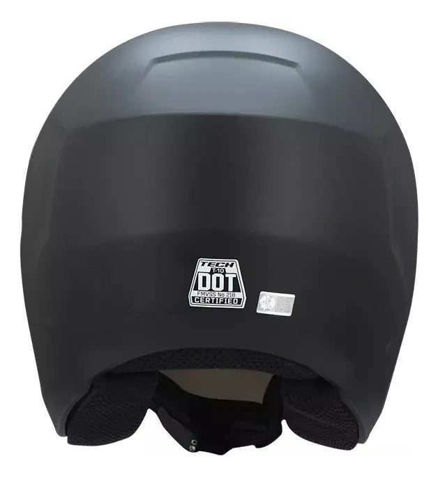 Casco Abierto Marca Tech T10 Certificacion Dot