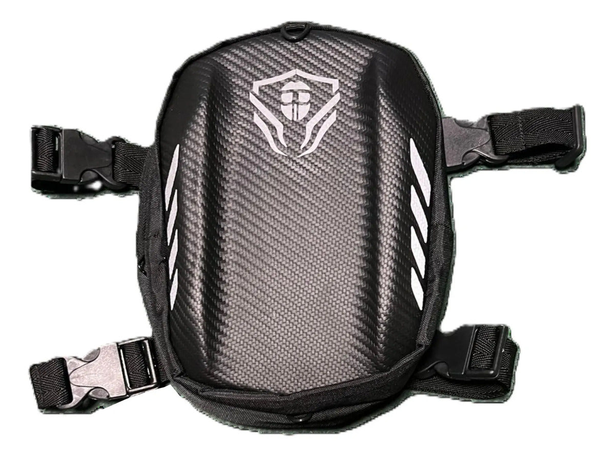 Canguro Piernero Para Motociclista Semi Impermeable Rigido
