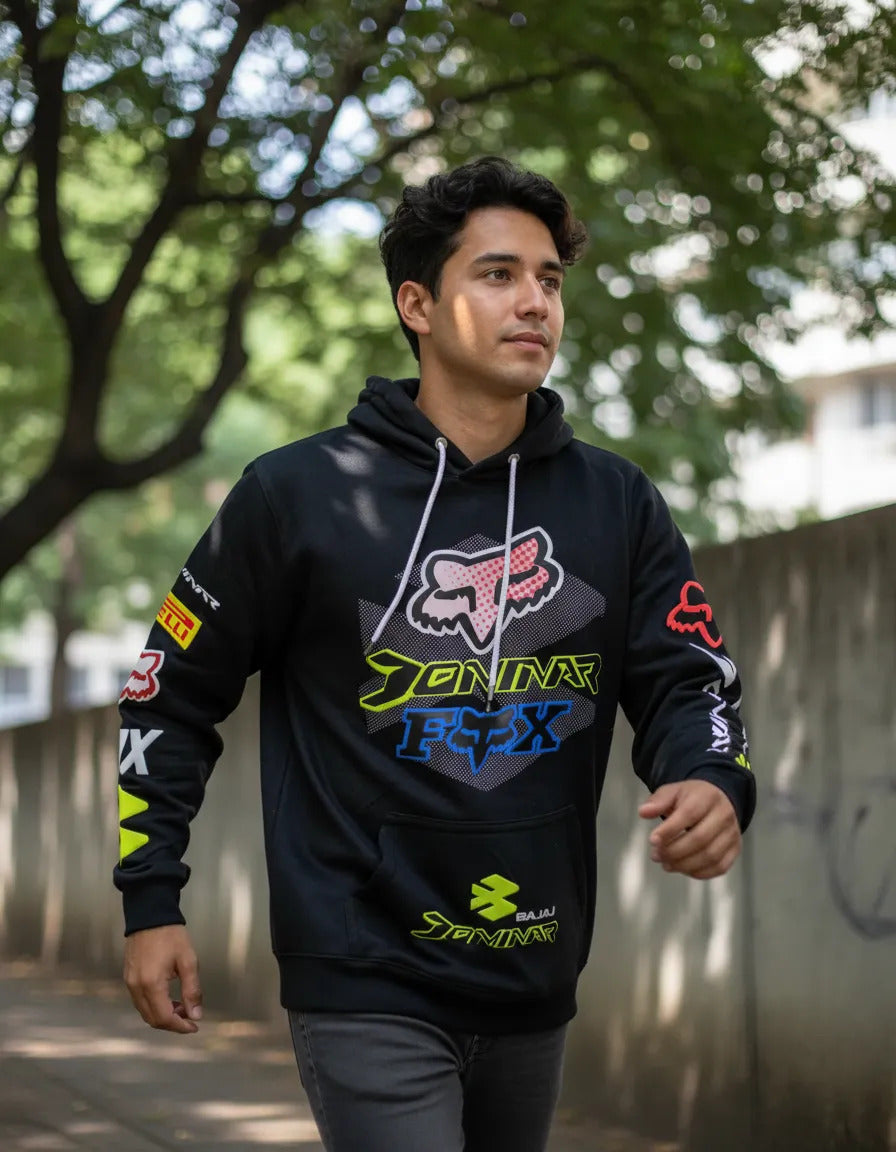 Buzo Hoodie Motero Buzo Con Capota Ktm Pulsar Honda