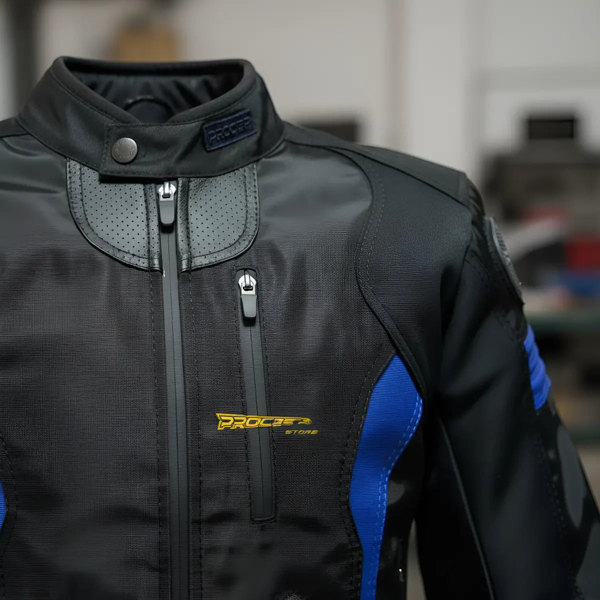 Chaqueta Protecciones Removibles Motociclistas Rainkros