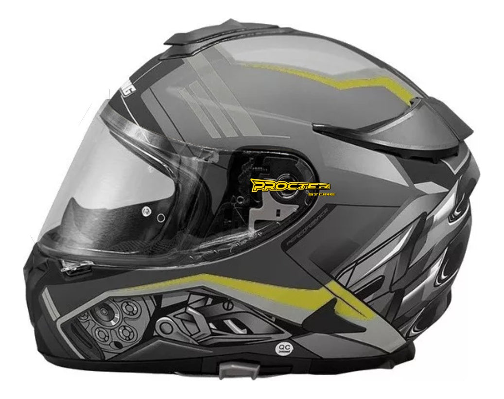 Casco Xtrong 822 Dv Doble Visor Procter Edición Especial