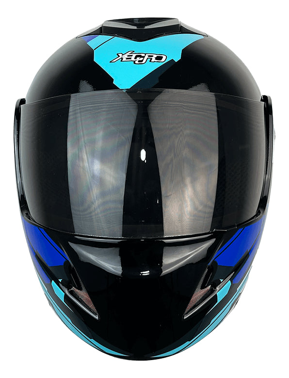Casco Certificado Para Niños Abatible Con Gafas Xecuro 905