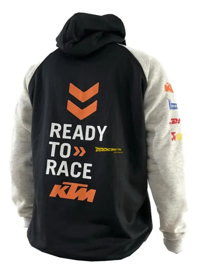 Buzo Hoodie Motero Buzo Con Capota Ktm Pulsar Honda