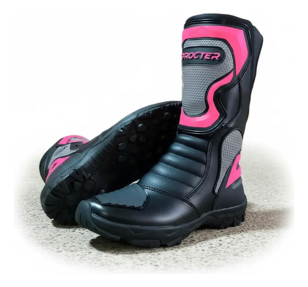 Botas Para Moto Deportiva Protecciones Bota Biker Unisex