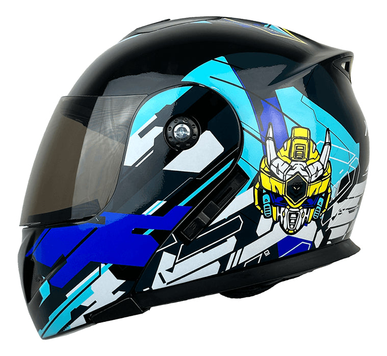 Casco Certificado Para Niños Abatible Con Gafas Xecuro 905