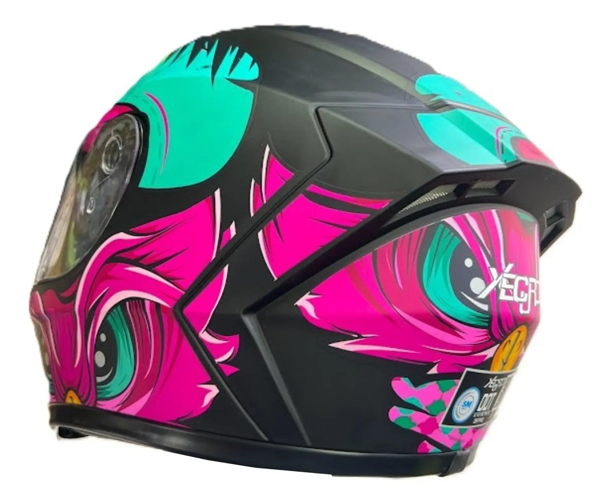 Casco Integral Moto Xecuro 370 Certificado