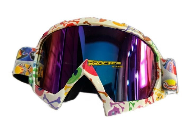 Gafas Tipo Cross Para Casco Cross Moto Bicicleta Deportes