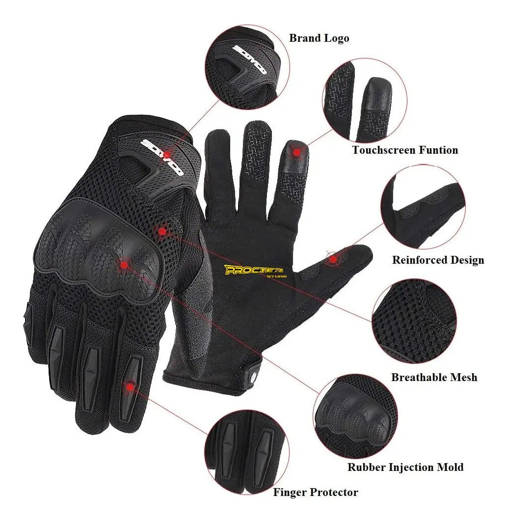 Guantes De Protecccion Scoyco Mc58-2