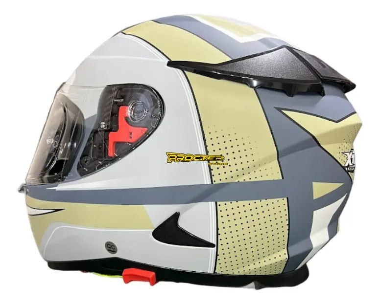 Casco Xtrong 822 Dv Doble Visor Procter