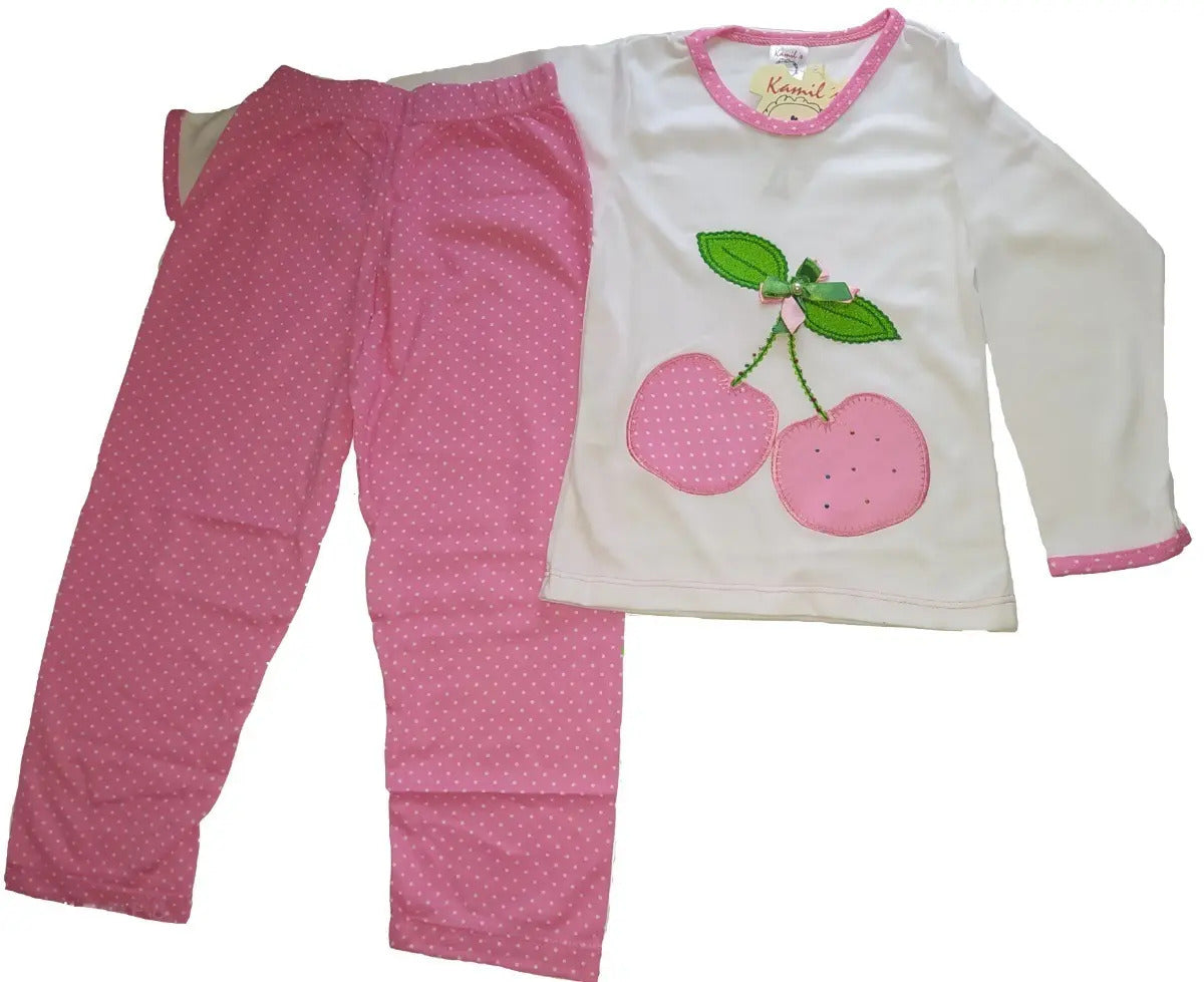 Pijamas Niña Algodón Con Dibujos En Relieve Tallas 6-12