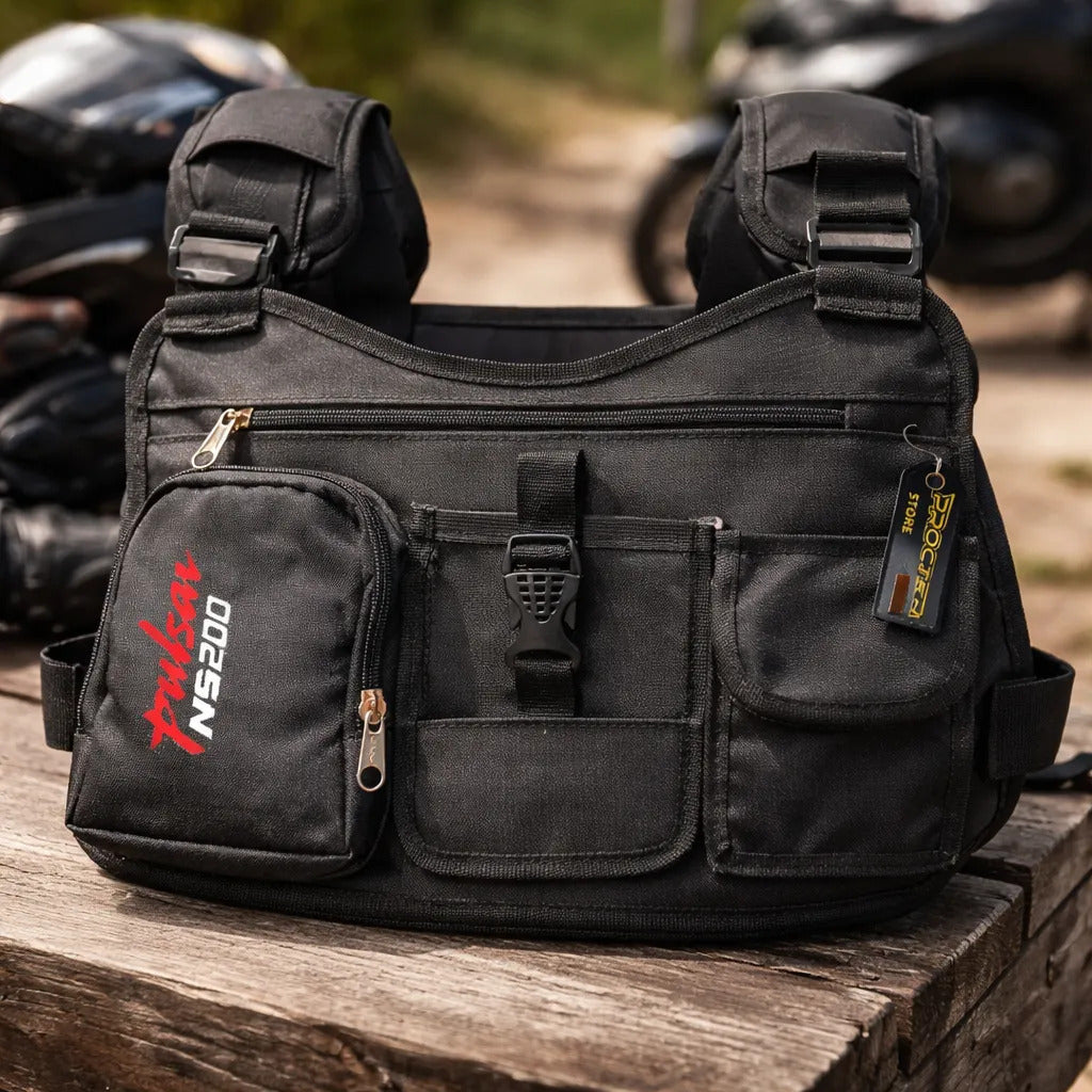 Pechera Moto Cangurera Porta Celular Multiusos