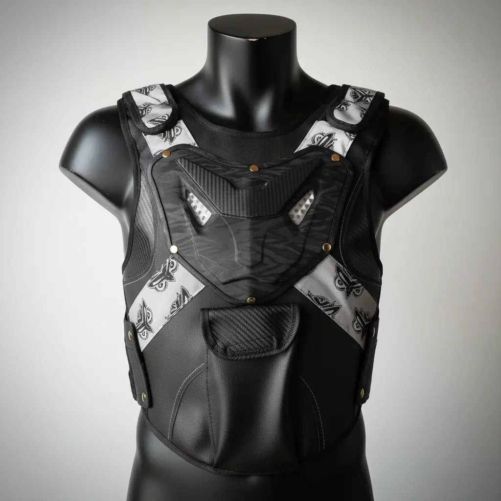 Chaleco Protección Con Armadura Para Moto Pechera Armor