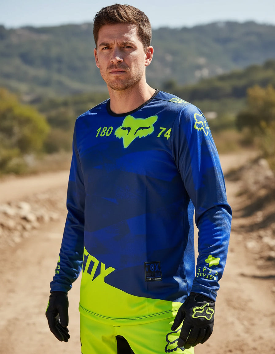 Buzo Manga Larga Mtb Motocross Bicicross Jersey Ciclismo