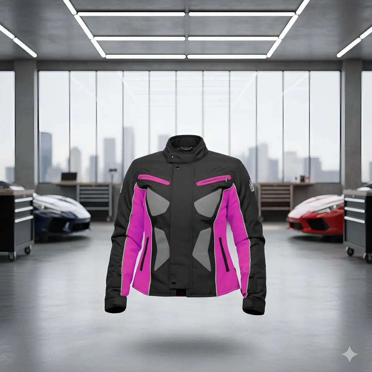Chaqueta Para Motociclistas Dotacion Protecciones Reflectiva