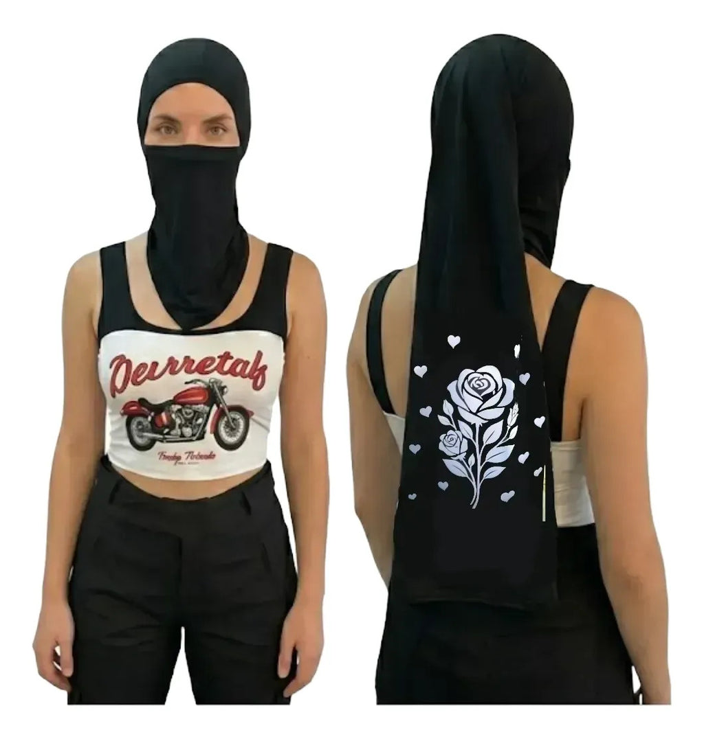 Cuello Cabello Largo Tipo Hiyab Buff Unisex