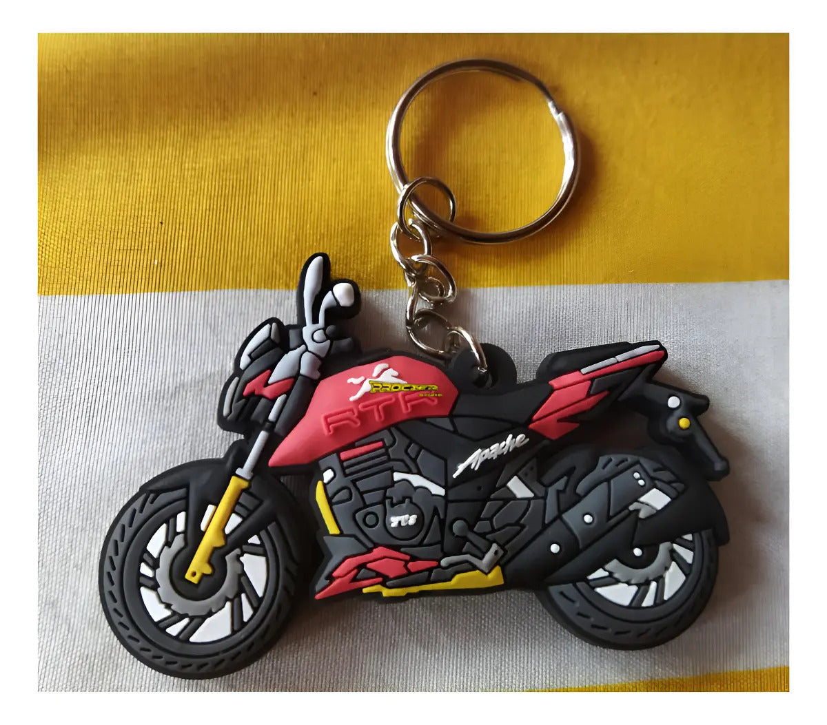 Llavero Moto Goma Llaves Ktm Susuki Honda Yamaha Akt