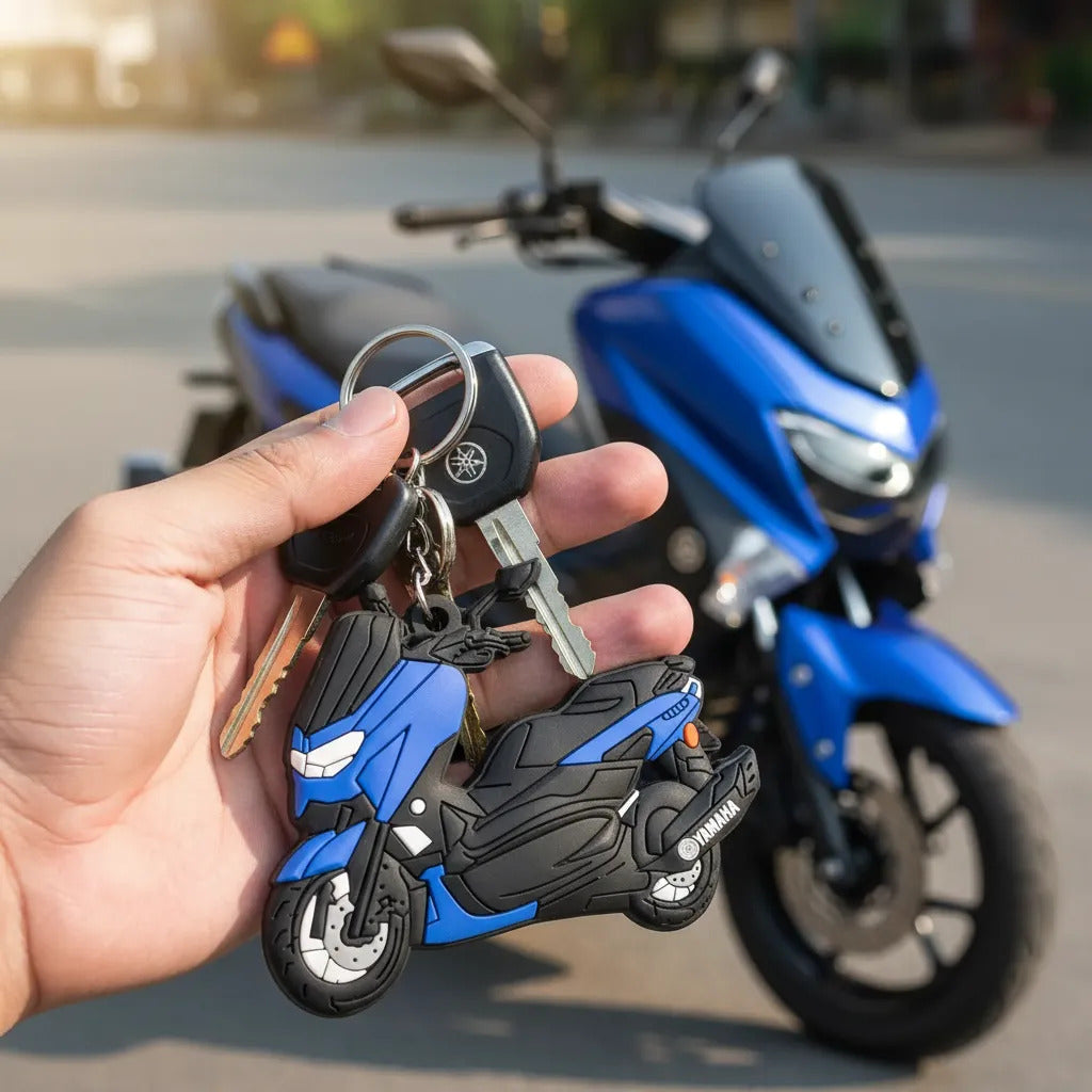 Llavero Moto Goma Llaves Ktm Susuki Honda Yamaha Akt