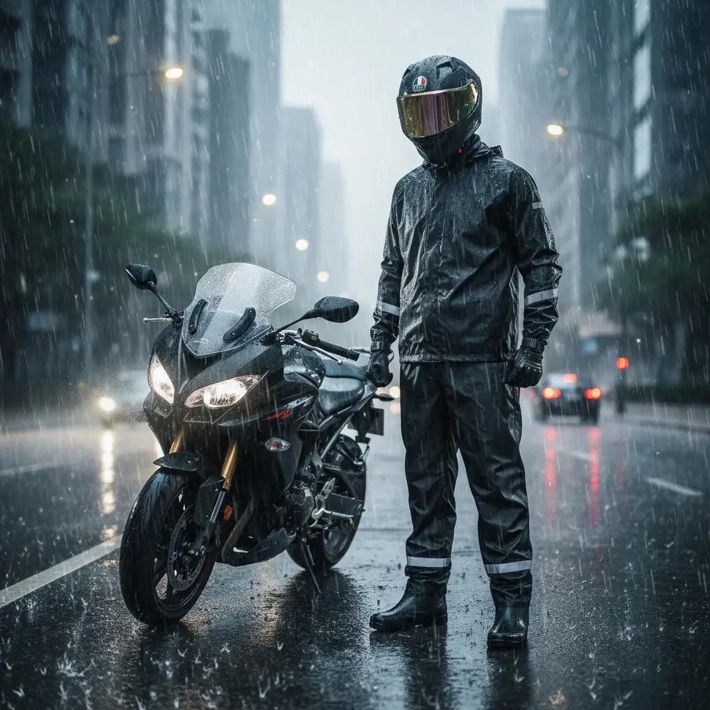 Impermeable Siliconado Para Motociclista