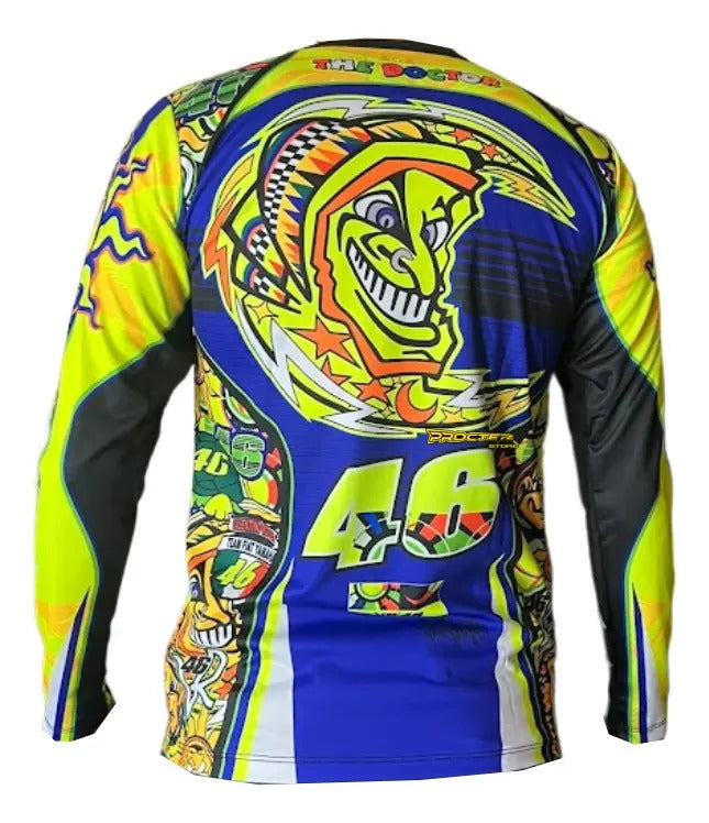Buzo Manga Larga Mtb Motocross Bicicross Jersey Ciclismo