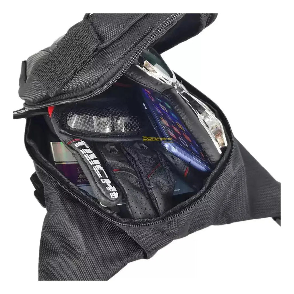 Canguro Piernero Moto Bicicleta Bolso Piernera
