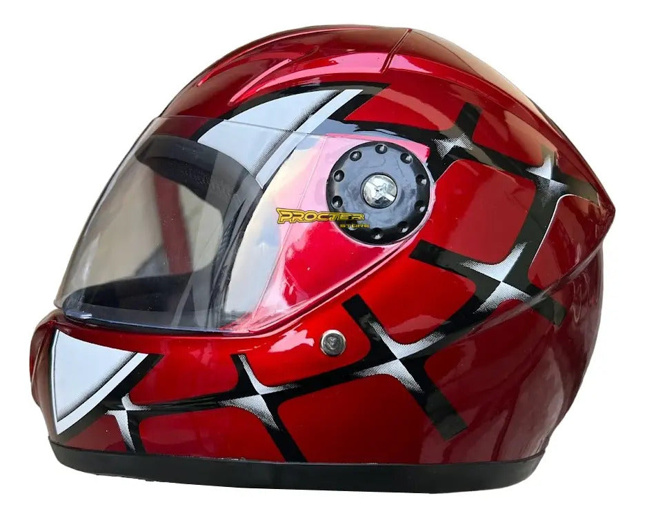 Casco Integral Para Niños Cerrado Kart Bicicleta Deportes