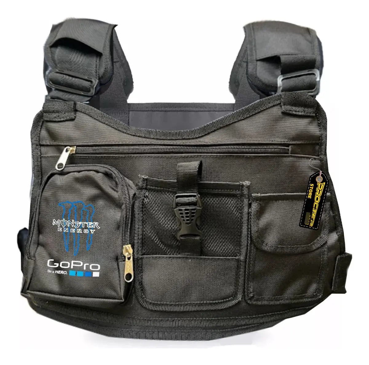 Pechera Moto Cangurera Porta Celular Multiusos