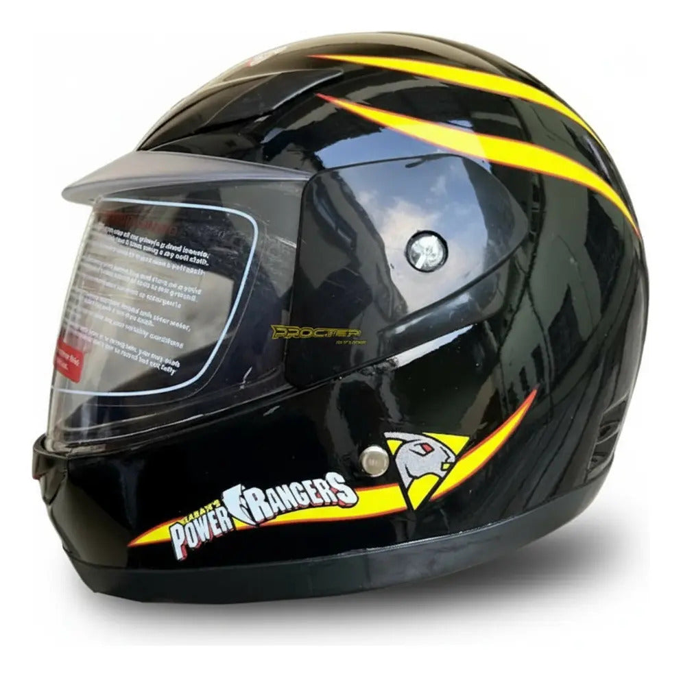 Casco Integral Para Niños Cerrado Kart Bicicleta Deportes