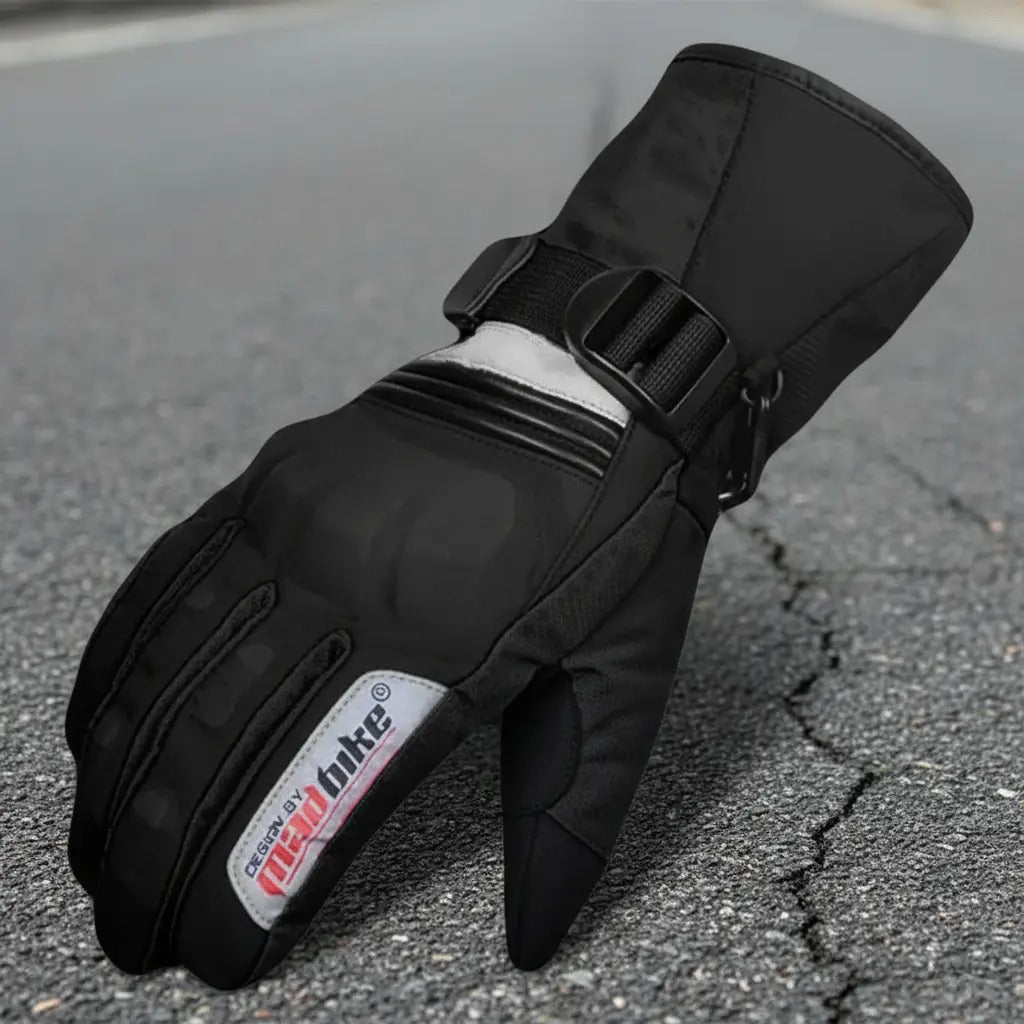 Guantes Moto Térmicos Impermeables Protección  100% Madbike