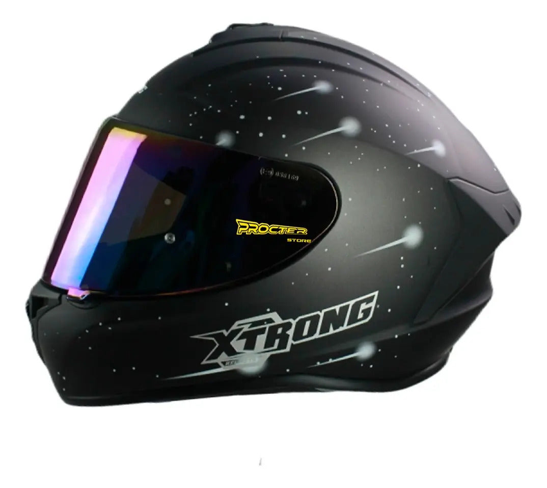 Casco Integral Para Moto Certificado Xtrong