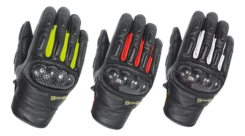 Guantes Certificados En Cuero Con Proteccion En Carbono Ce