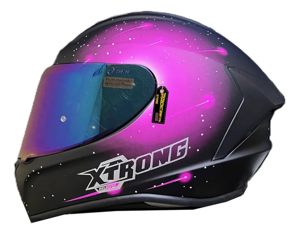 Casco Integral Para Moto Certificado Xtrong