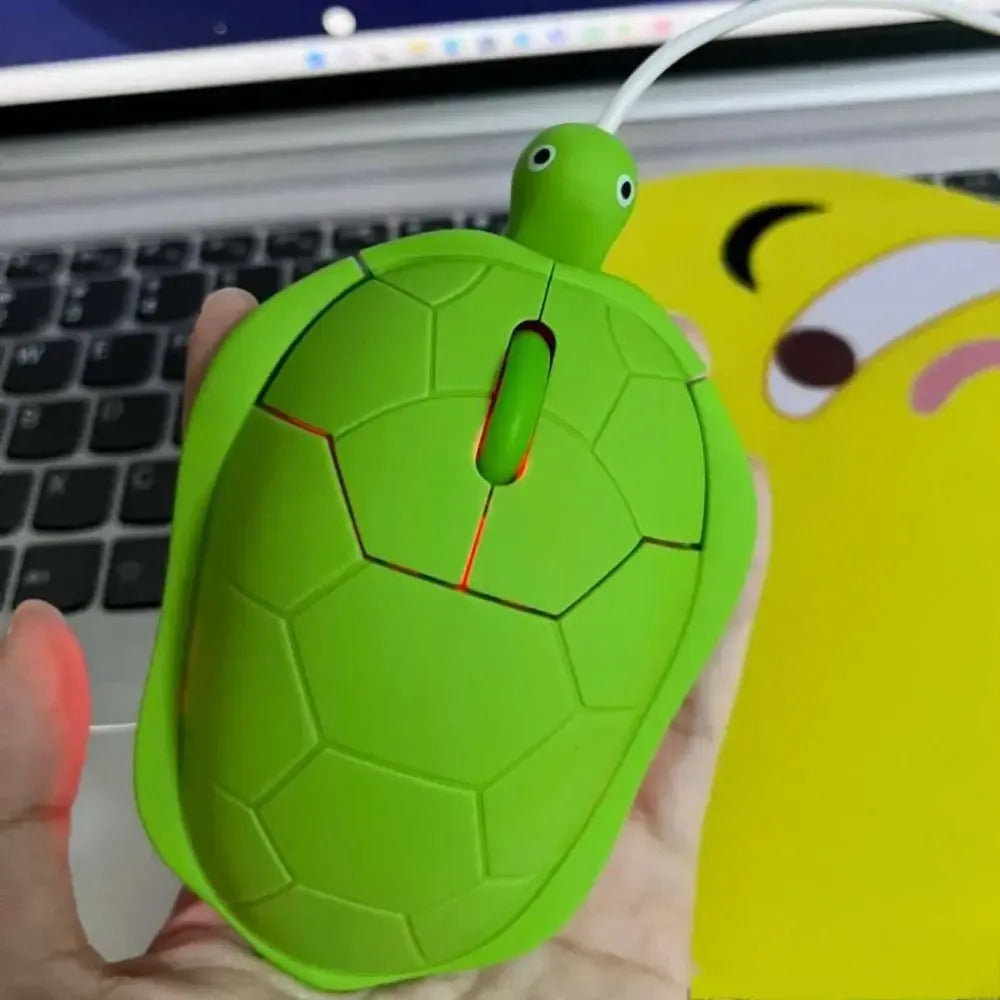 Mouse Genérico Alámbrico Modelo Tortuga 1.5m