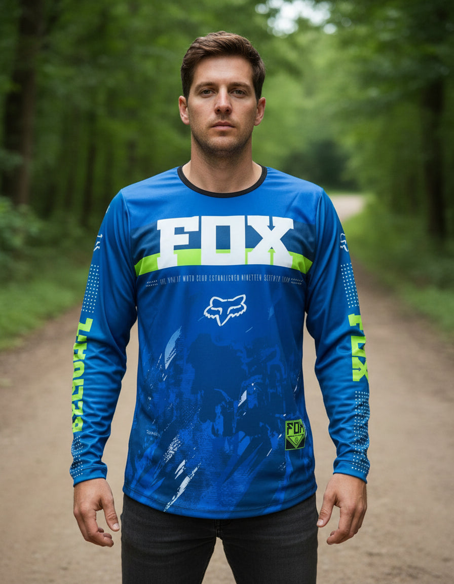 Buzo Manga Larga Mtb Motocross Bicicross Jersey Ciclismo