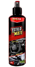 Silicona Spray Limpia Brilla Protege Negro Mate Moto Carro