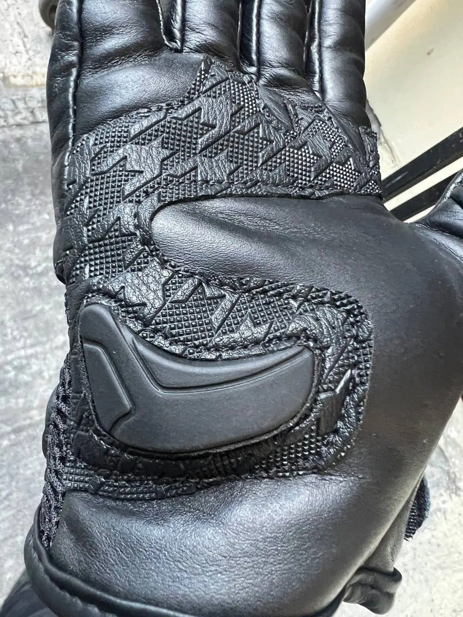 Guantes En Cuero Y Malla De Verano Para Motociclistas