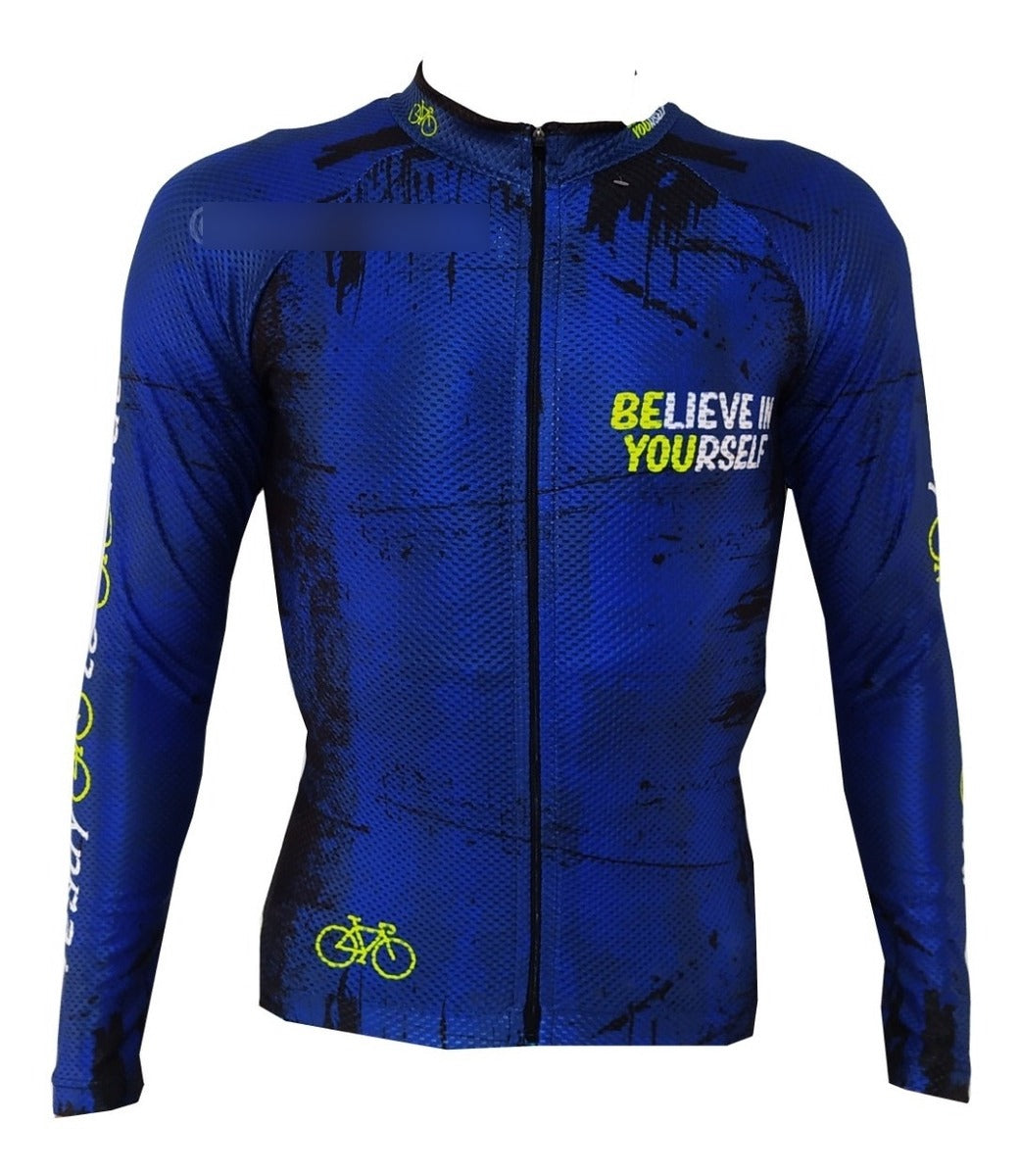 Camisa Camiseta Jersey Ciclismo Manga Larga Ruta Bici Licra
