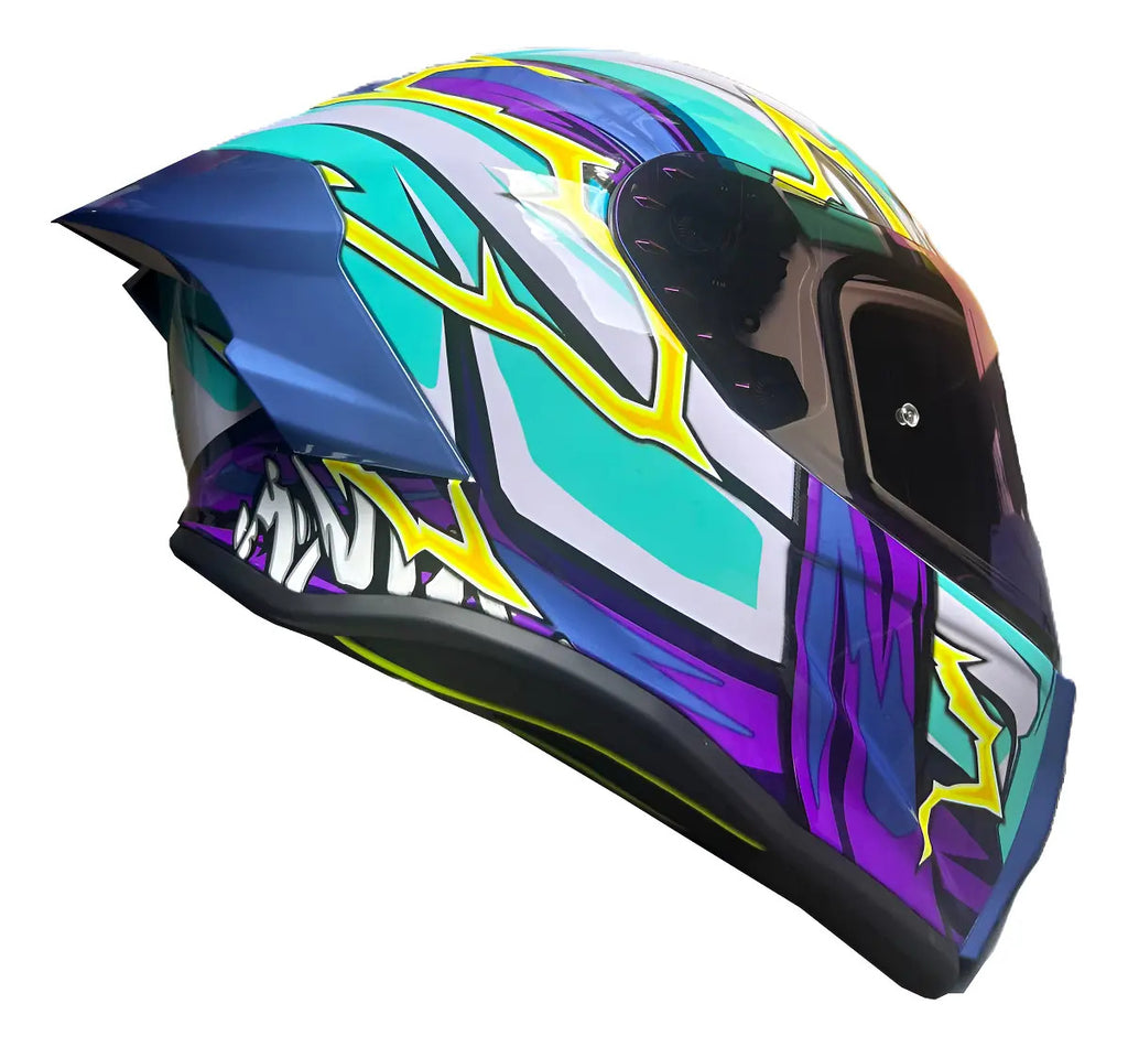Casco Certificado Integral Xtrong Deportivo Visor Procter