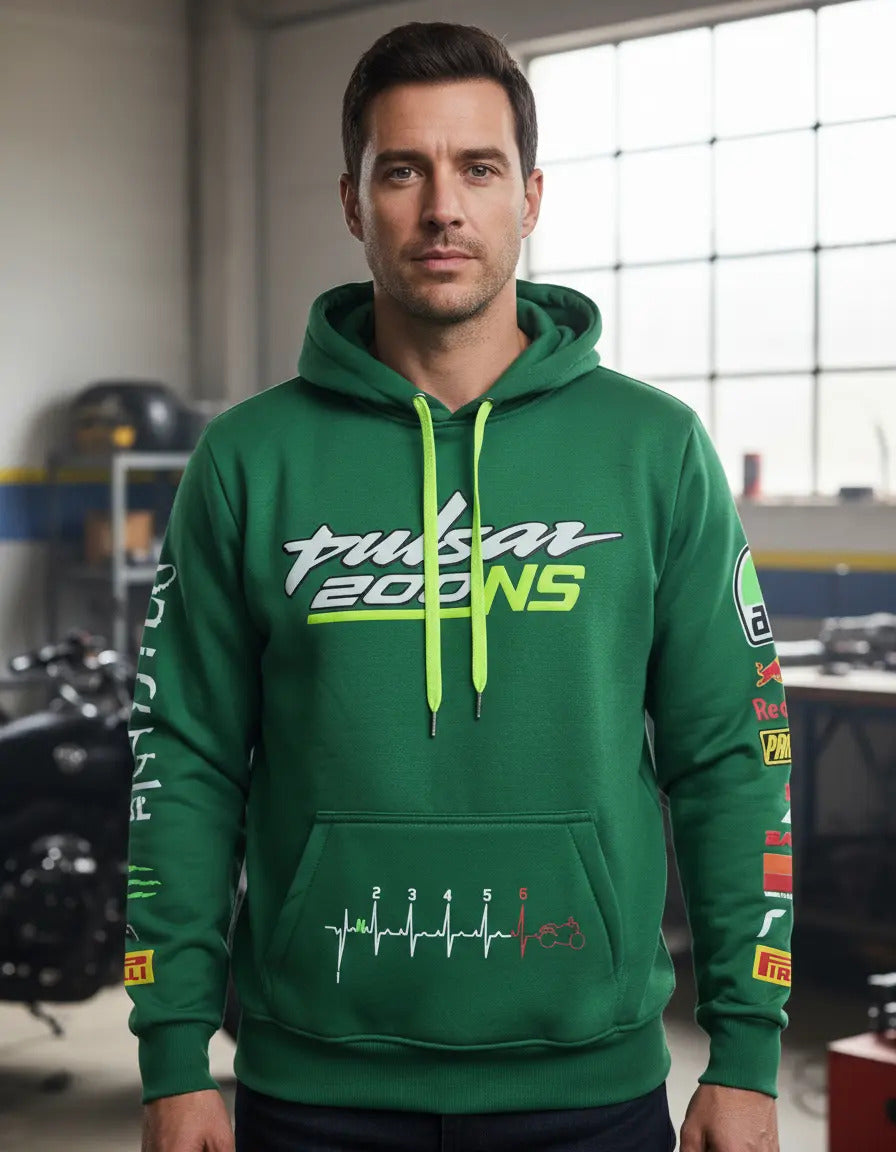 Buzo Hoodie Motero Buzo Con Capota Ktm Pulsar Honda