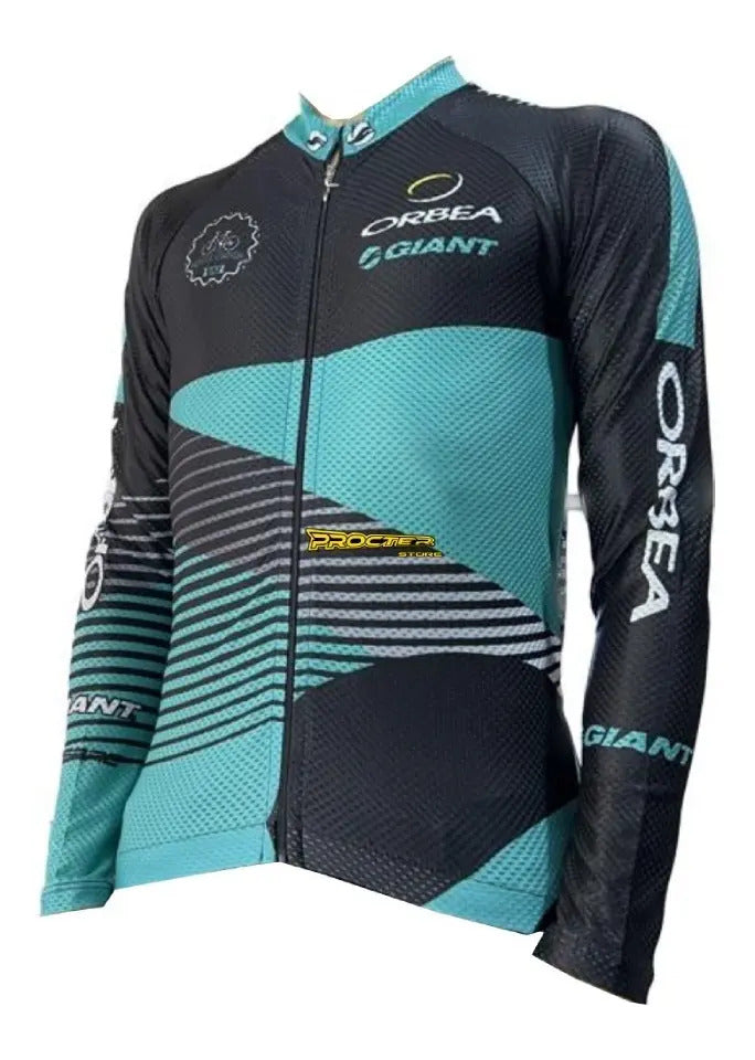 Camisa Camiseta Jersey Ciclismo Manga Larga Ruta Bici Licra