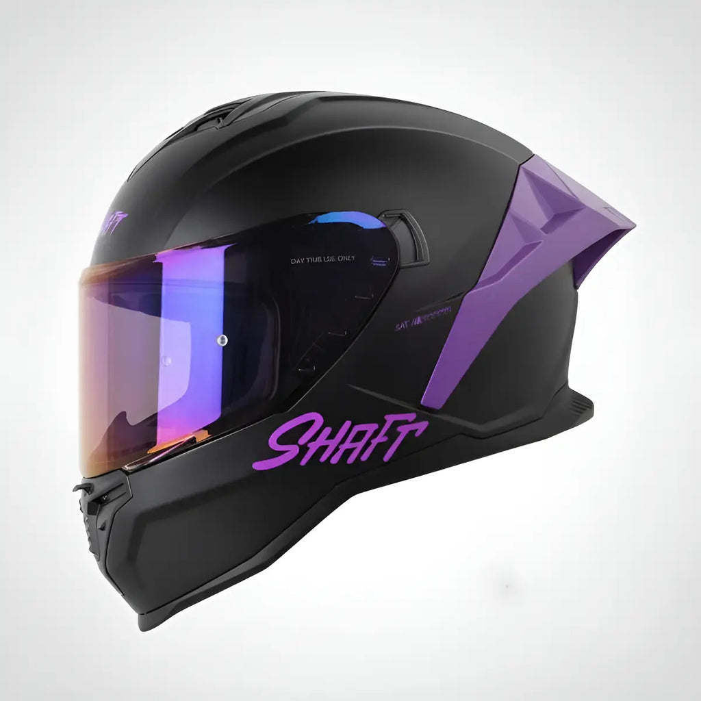 Casco Shaft 598 Gtr Certificación Ece 2206 2visores 2spoiler