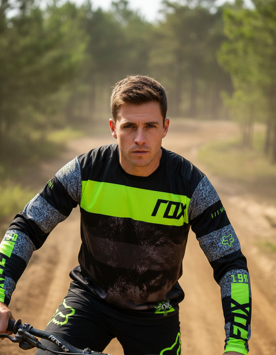 Buzo Manga Larga Mtb Motocross Bicicross Jersey Ciclismo