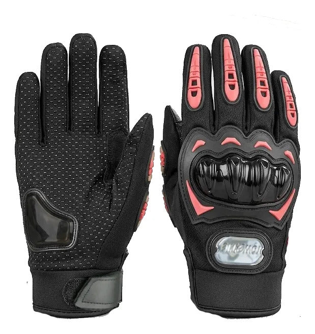 Guantes Protección Nudillos Y Palma Moto Bicicleta Promo