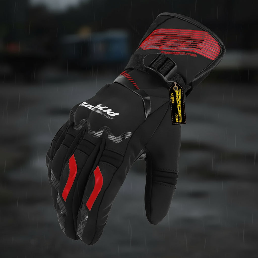 Guantes Impermeables 100% Termicos Moto Mad Bike Bk65